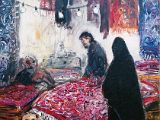 BAZAR in Teheran, Öl auf Leinen, 200 x 130 cm.jpg